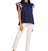 Mudpie Angie Ric-Rac Top Nv-S