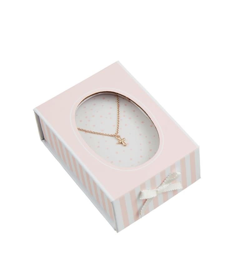 Mudpie Gold Cross Necklace