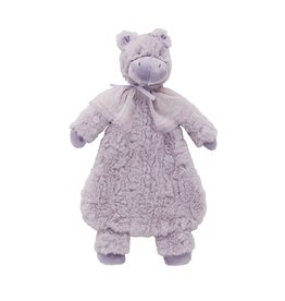 Mudpie Hippo Princess Plush Woobie