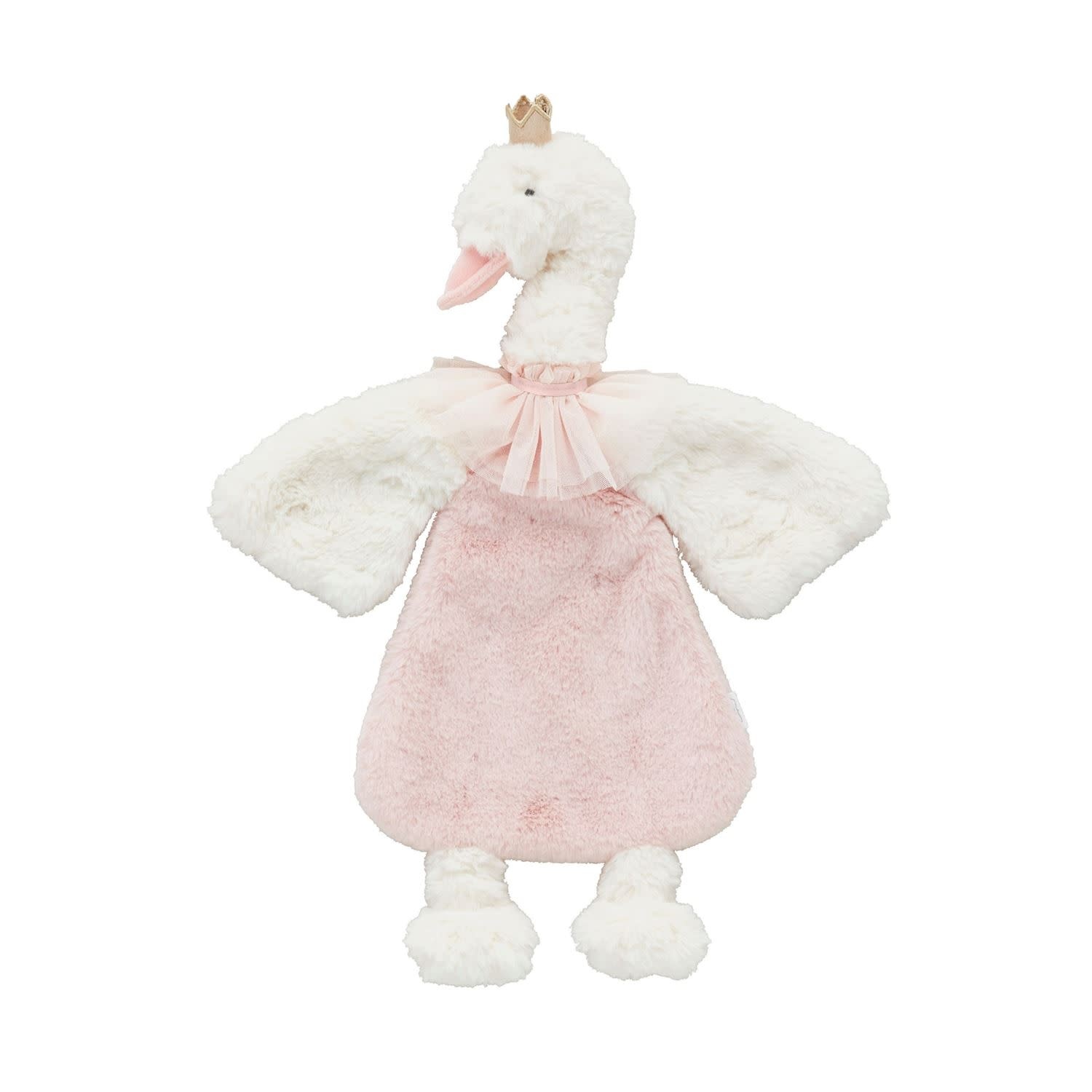 Mudpie Swan Princess Plush Woobie