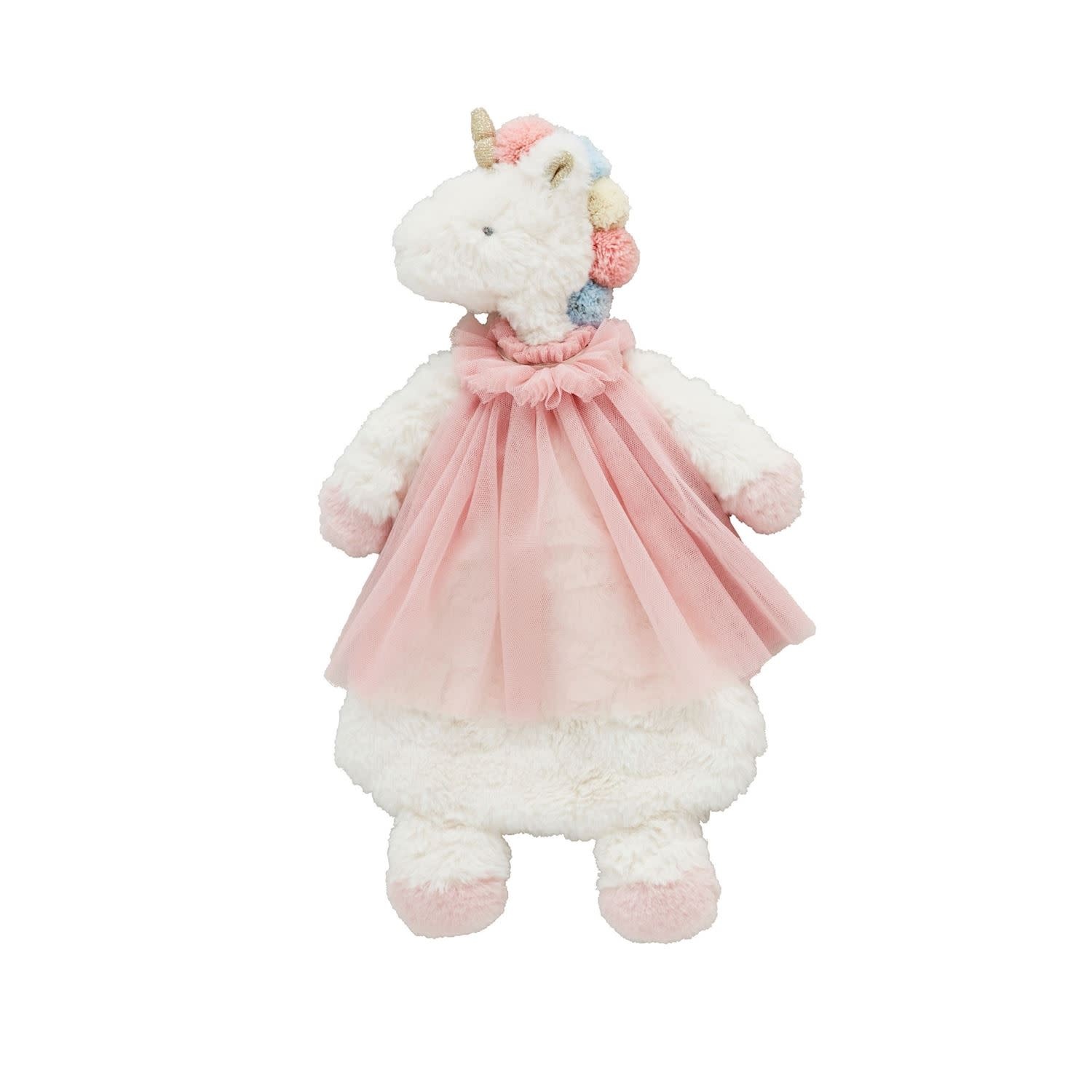 Mudpie Unicorn Princess Plush Woobie