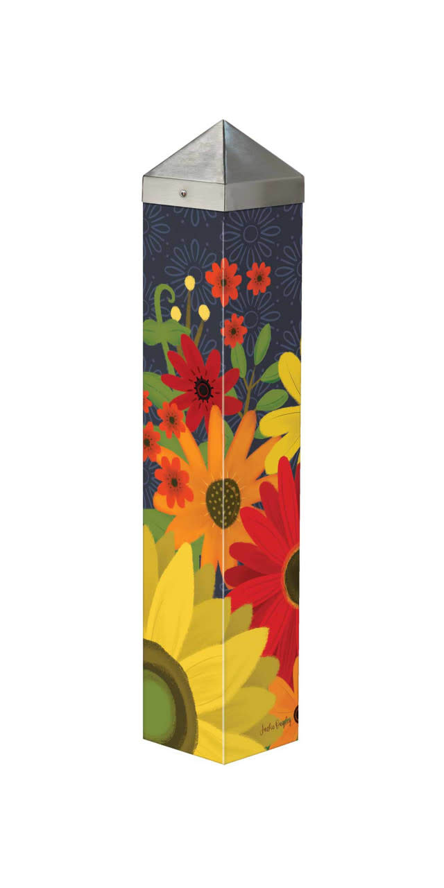 Studio M Gerbera Garden 20" Art Pole