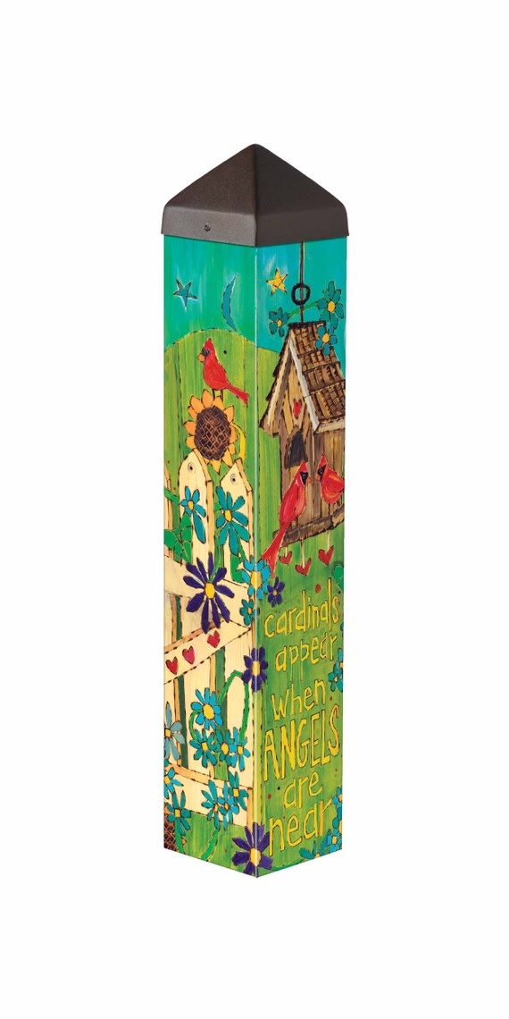 Studio M Angels and Cardinals 20" Art Pole