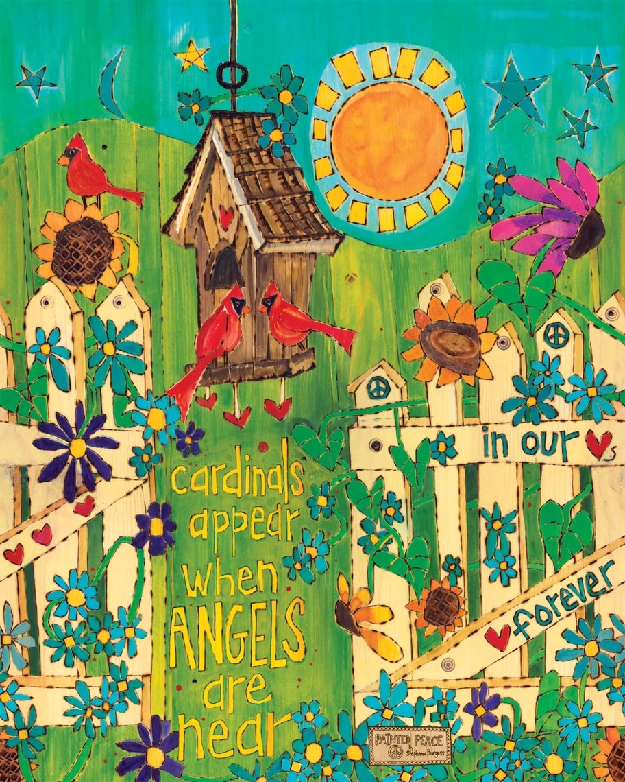 Studio M Studio M - Angels and Cardinals 20" Art Pole