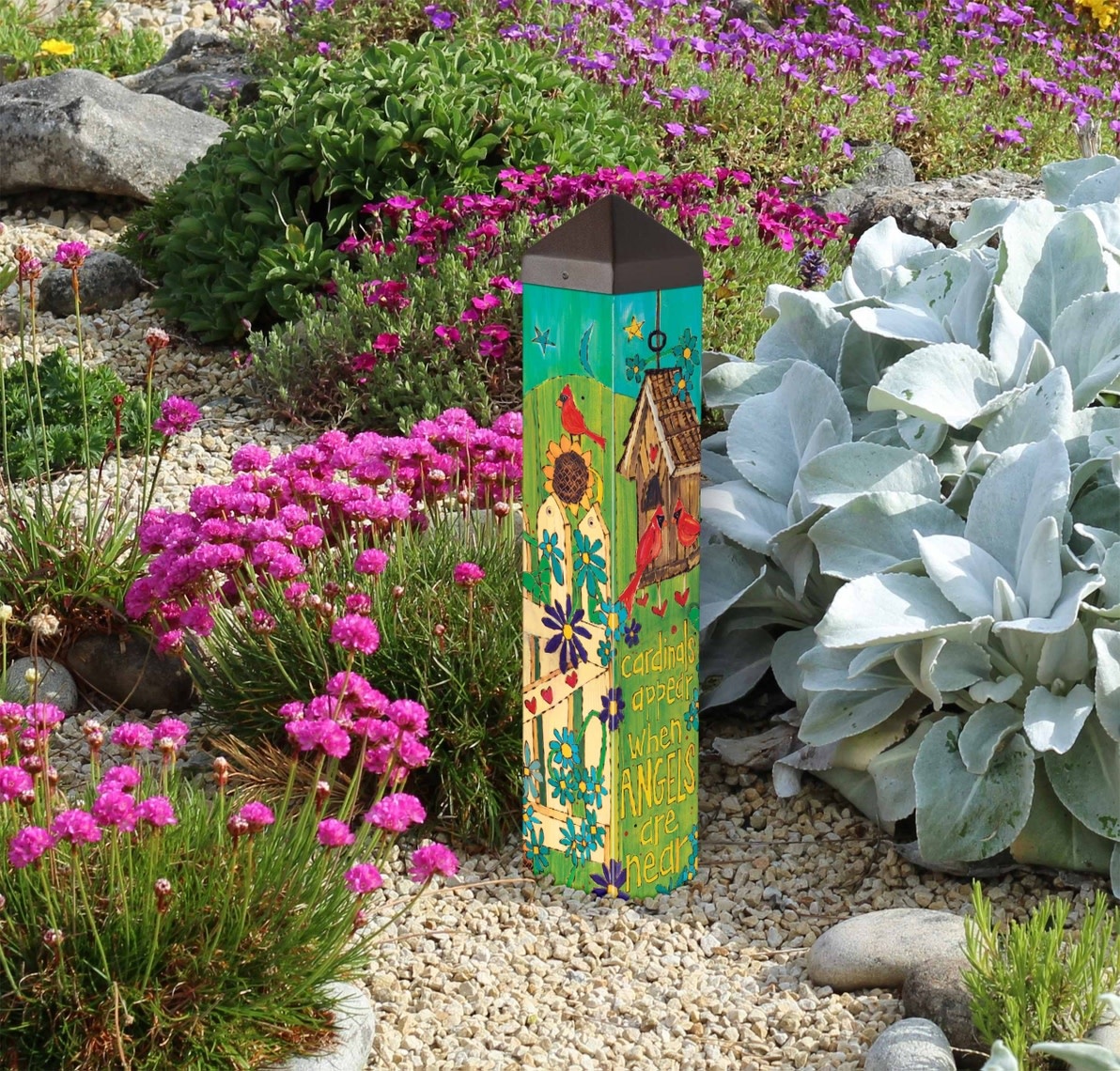 Studio M Angels and Cardinals 20" Art Pole