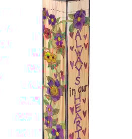 Studio M Our Hearts Remember 20" Art Pole