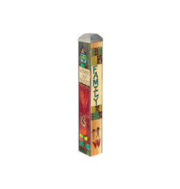 Studio M Love is Family 10" Mini Art Pole