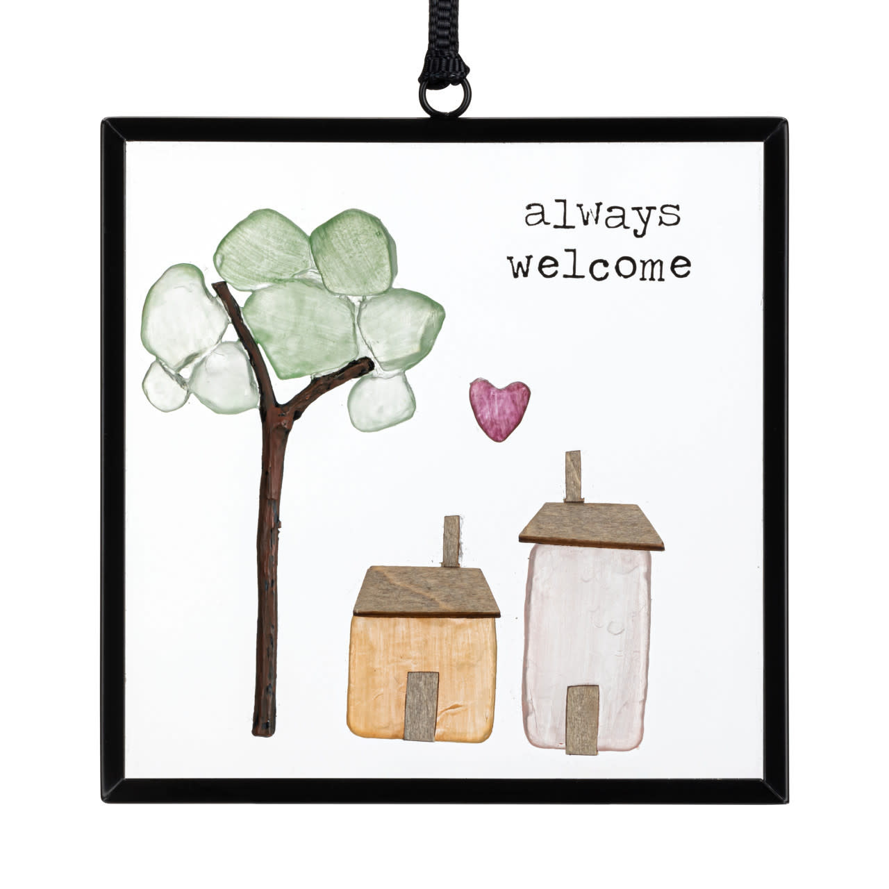 Sharon Nowlan Always Welcome Suncatcher