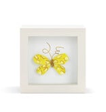 Elisabeth Hays Always My Sunshine Yellow Butterfly Shadow Box