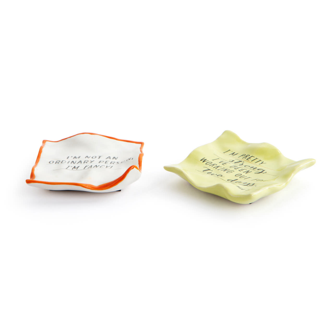 Demdaco LFST Notepaper Ceramic Magnets - 12 Asst