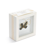 Elisabeth Hays Heart of Gold Black Gold Butterfly Shadow Box