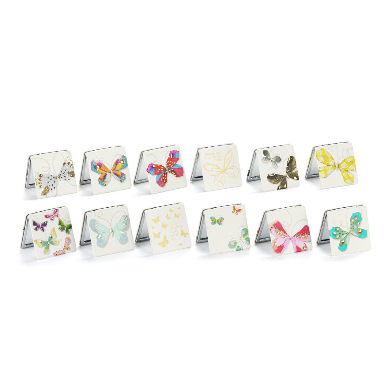 Elisabeth Hays Butterfly Pocket Mirror (various)