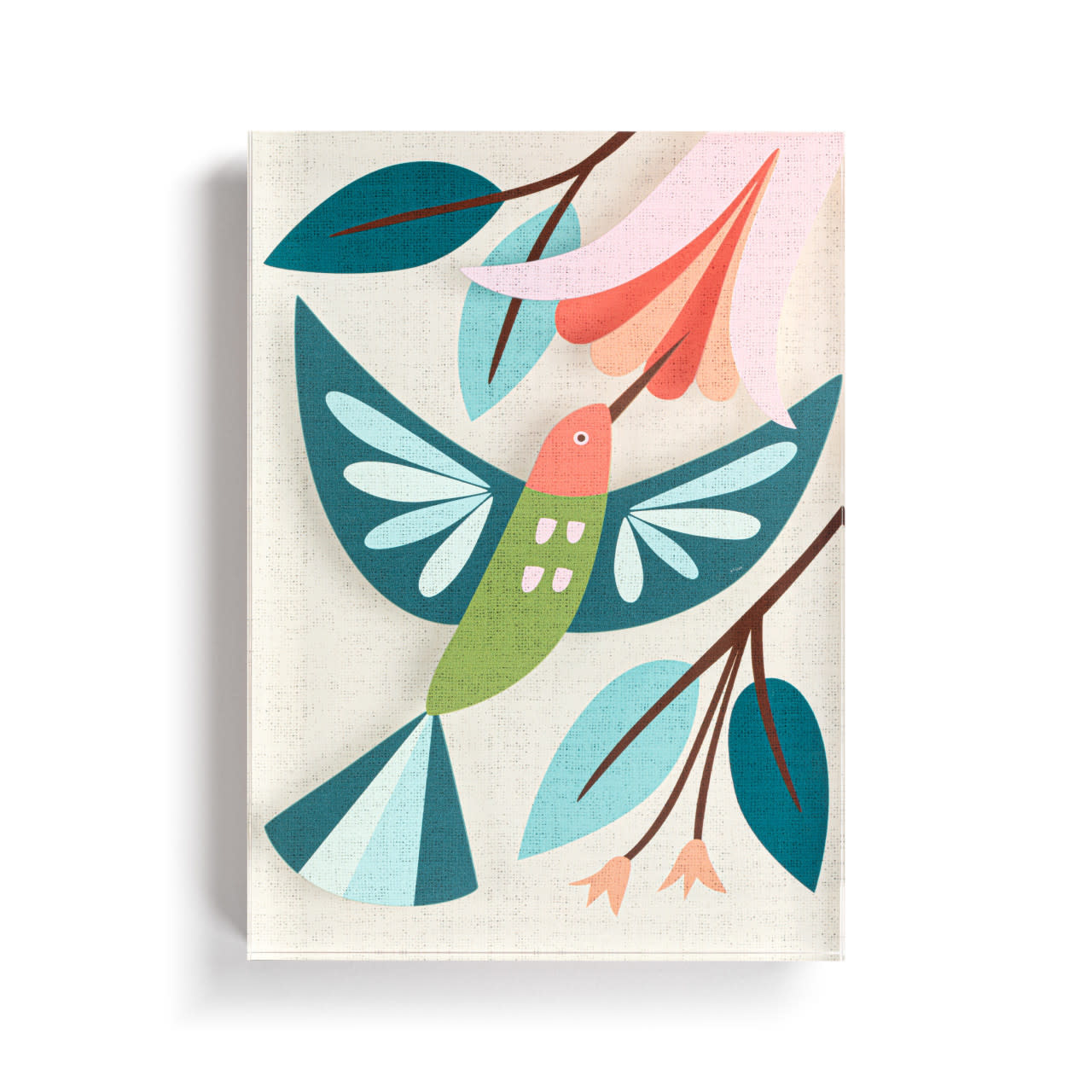 Lori Seibert Joy Together Tile Acrylic Wall Art 5x7
