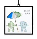 Sharon Nowlan Find Your Happy Place Suncatcher - 3x3in