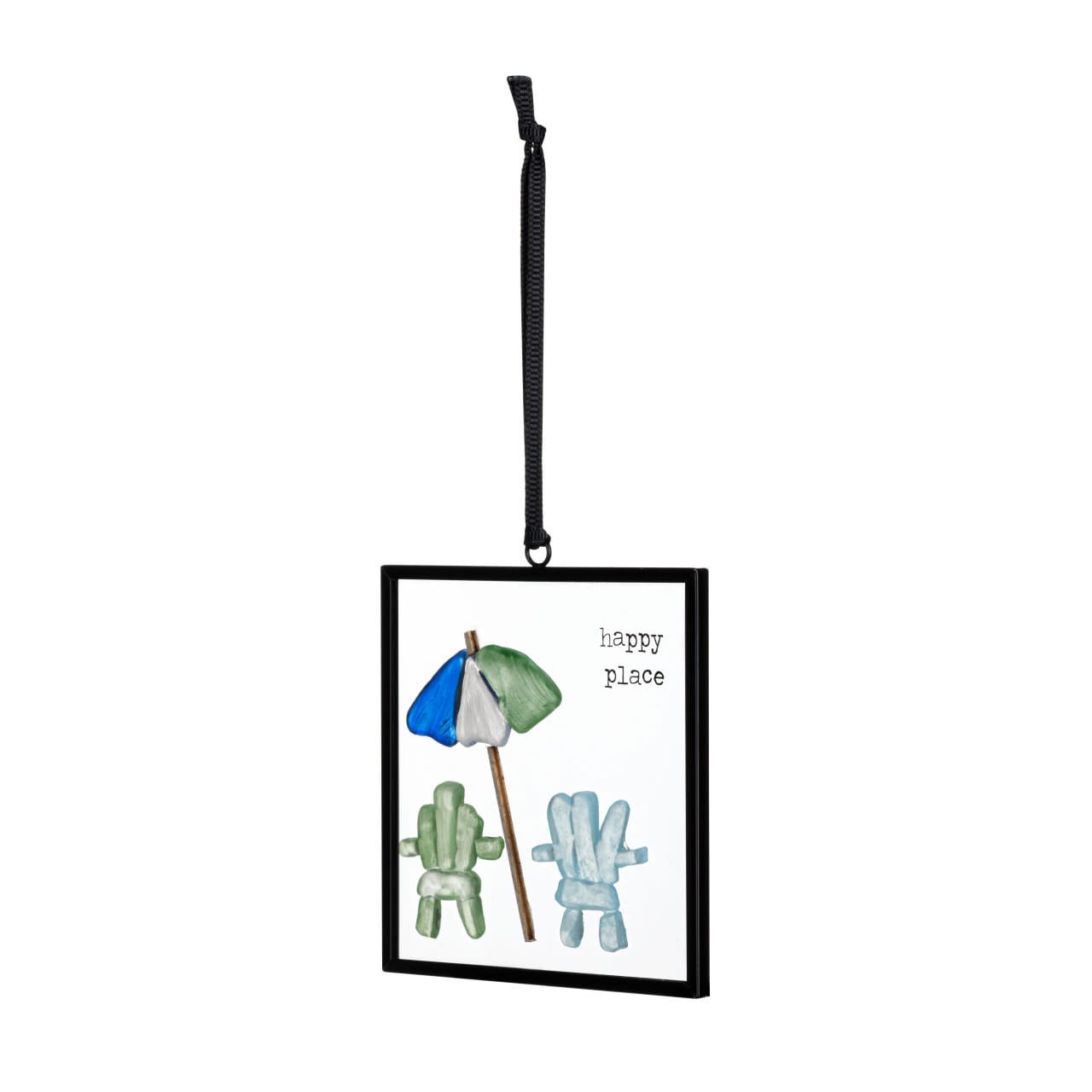 Sharon Nowlan Find Your Happy Place Suncatcher - 3x3in