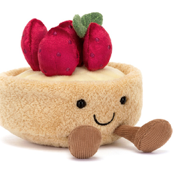 Jellycat Amuseables Fleurette Tarte Aux Fraises