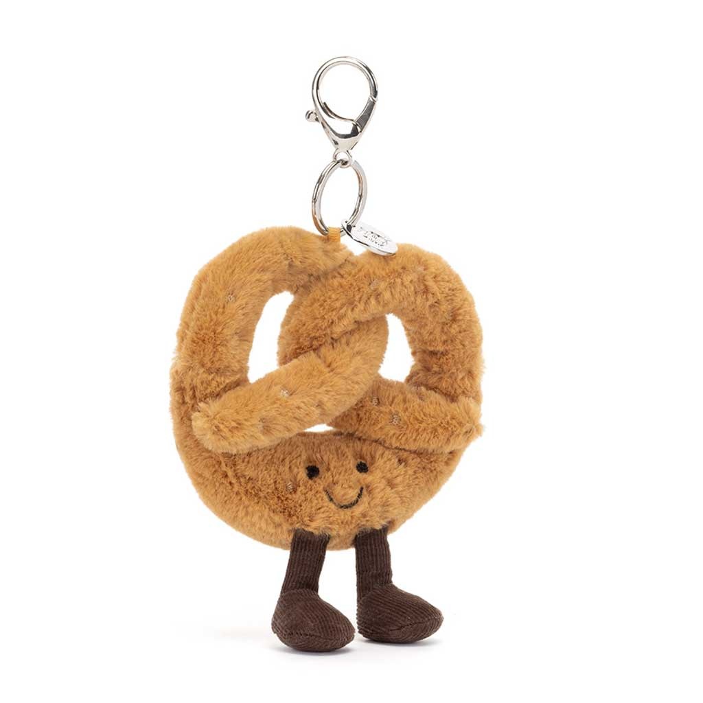 Jellycat Amuseables Pretzel Bag Charm