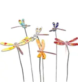 FLEURISH Small Copper Enameled Dragonfly Stem (various colors)