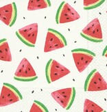 Boston International Paper Cocktail Napkins Pack of 20 Watermelon Wedges