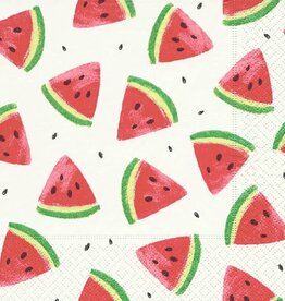 Boston International Paper Cocktail Napkins Pack of 20 Watermelon Wedges