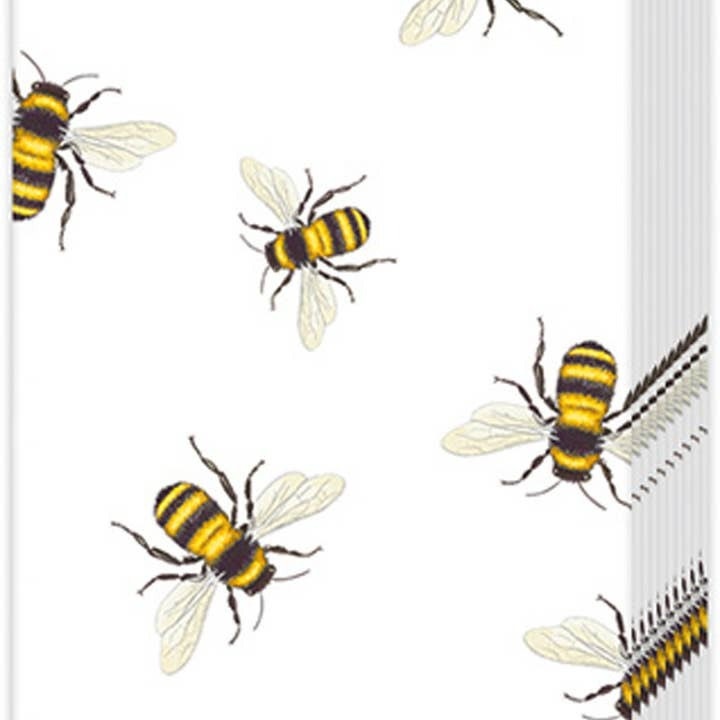 Boston International Save the Bees! Pocket Tissues Pack of 10