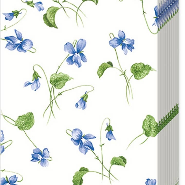 Boston International Viola Riviniana Pocket Tissues Pack of 10