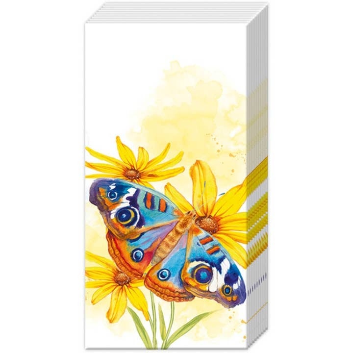 Boston International Garden Beauties Pocket Tissue Pack of 8 Count