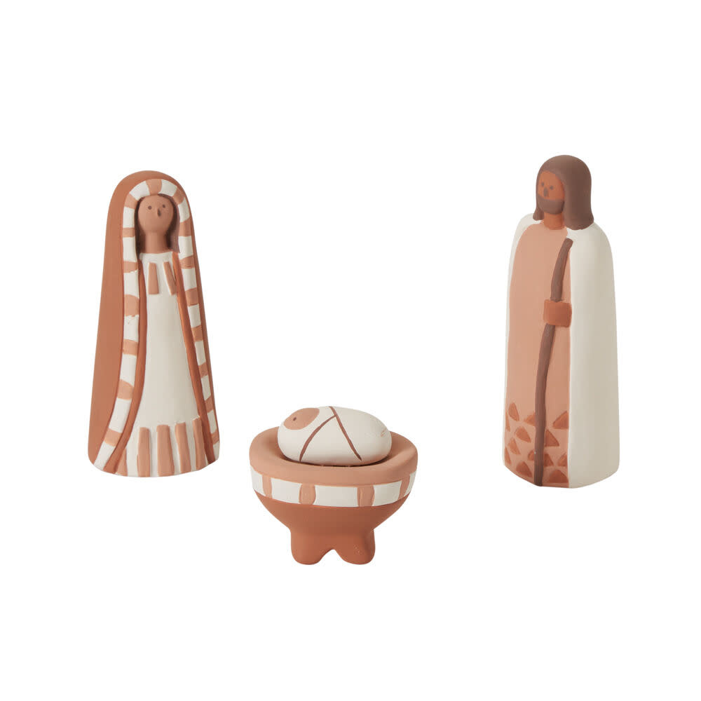 FLEURISH Pintura Nativity Set 1.75"x 1.5"x 4"