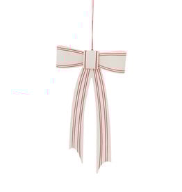 FLEURISH Sm Candace Ornament 5"x 0.75"x 9.5" BOW