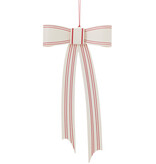 FLEURISH Lg Candace Ornament 6"x 1"x 12" BOW