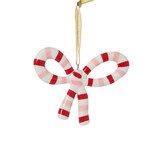 FLEURISH Red Luella Bow Ornament 4.5"x 0.5"x 3.5"