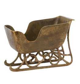 FLEURISH Vintage Sleigh 17.5"x 9"x 12.5"