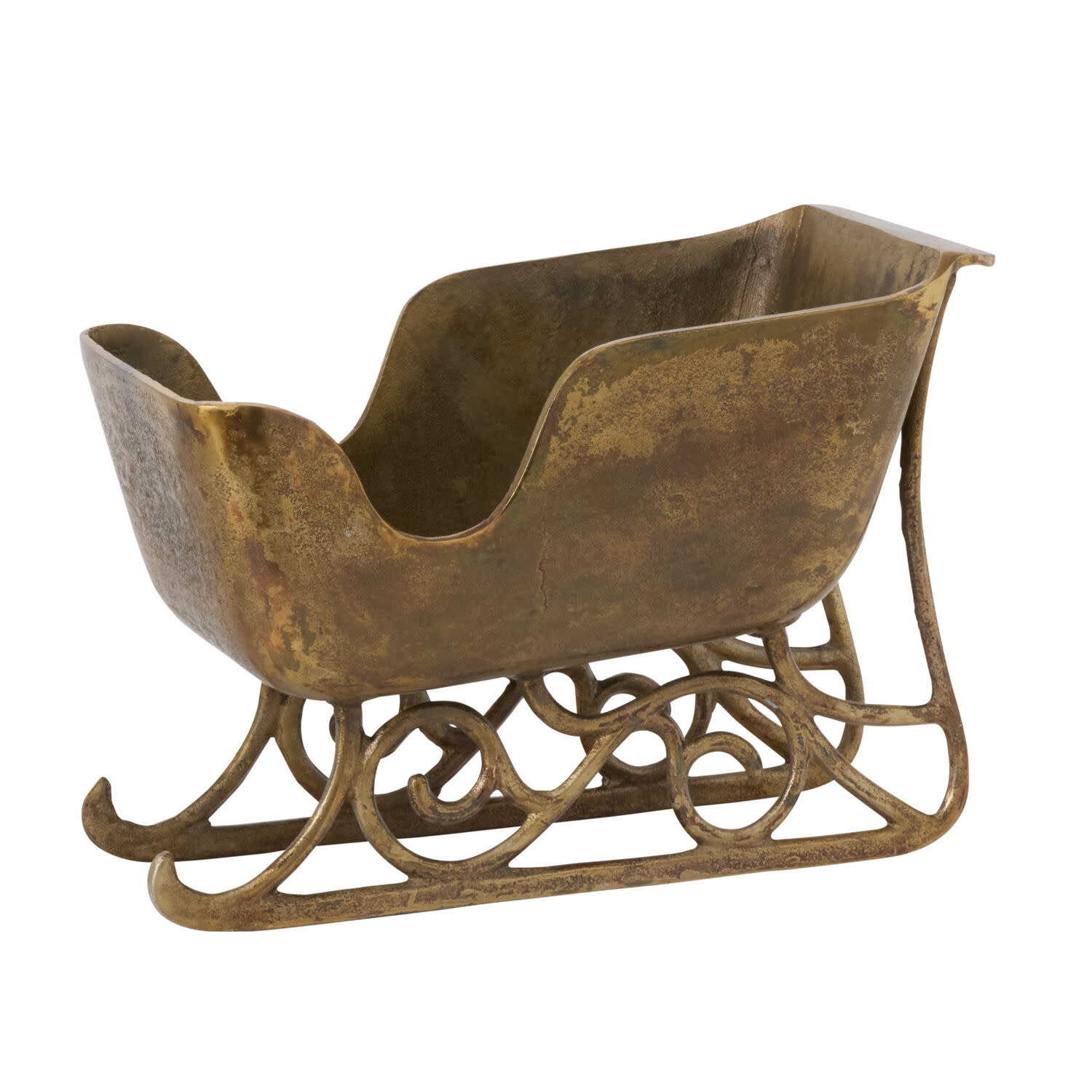FLEURISH Vintage Sleigh 17.5"x 9"x 12.5"