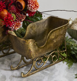 FLEURISH Vintage Sleigh 17.5"x 9"x 12.5"