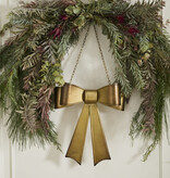 FLEURISH Bow Wreath 11"x 4.5"x 24"