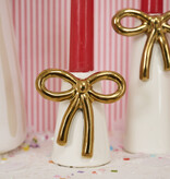 FLEURISH Coquette Candleholder 3"x 2.5"x 3"
