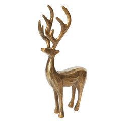 FLEURISH Prancer Reindeer Figurine 7.75"x 4.25"x 16"