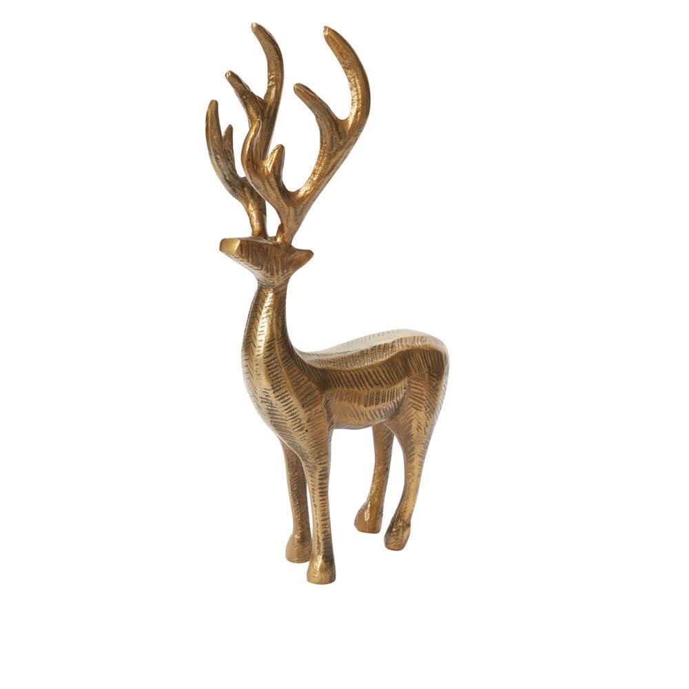 FLEURISH Prancer Reindeer Figurine 7.75"x 4.25"x 16"