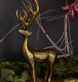 FLEURISH Prancer Reindeer Figurine 7.75"x 4.25"x 16"