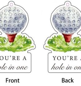 Barrel Down South You're A Hole In One Golf Car Air Freshener
