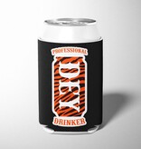 Barrel Down South Black Cincinnati OH Dey Drinker Bengal Stripe Can Cooler