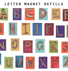 Blueberry Road Cards + Gifts Individual Letter Magnets