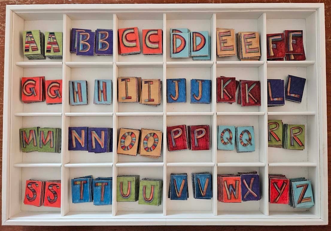 Individual Letter Magnets