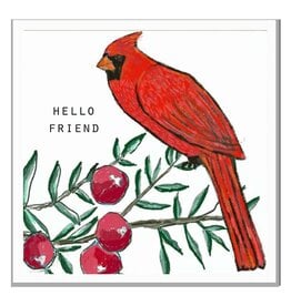 Blueberry Road Cards + Gifts Cardinal Friend Magnet 2.5in