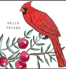 Blueberry Road Cards + Gifts Mini Cardinal Friend Magnet