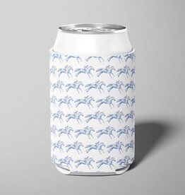 Barrel Down South Running Race Horse Horse Racing Can Cooler