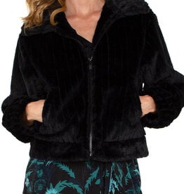 Liverpool Los Angeles zip up fur jacket