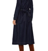 Liverpool Los Angeles notch collar duster jckt w self belt 47.5"hps