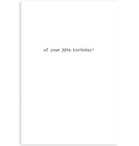 Trash Talk by Annie Trash Talk Greeting Card - 39th Birthday