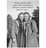 Trash Talk by Annie Trash Talk Greeting Card - Alibis